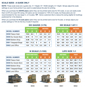 wild west new frontier price sheet for buildings